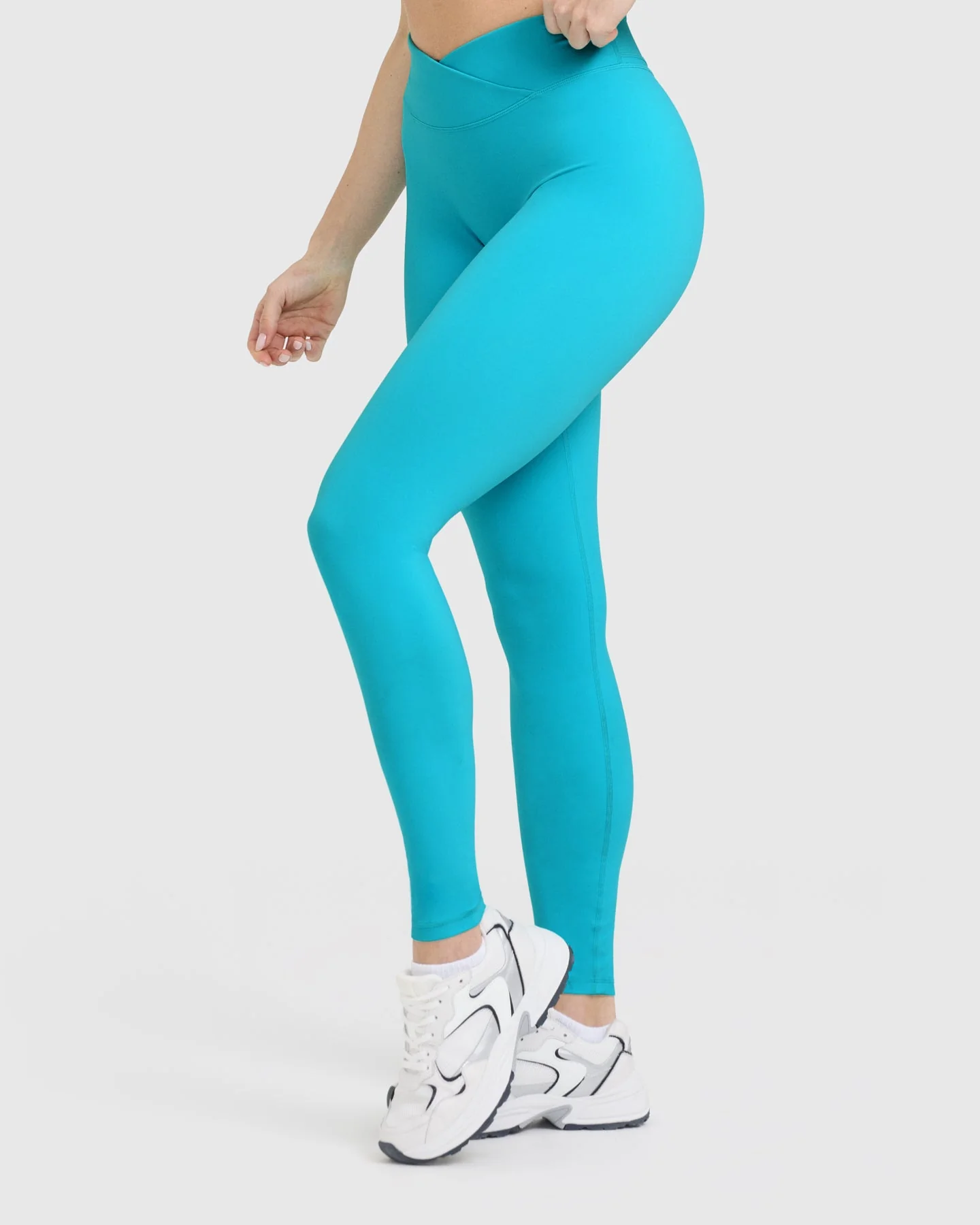 UnifiedMove™ Wrap Leggings | Aqua Blue - Image 3