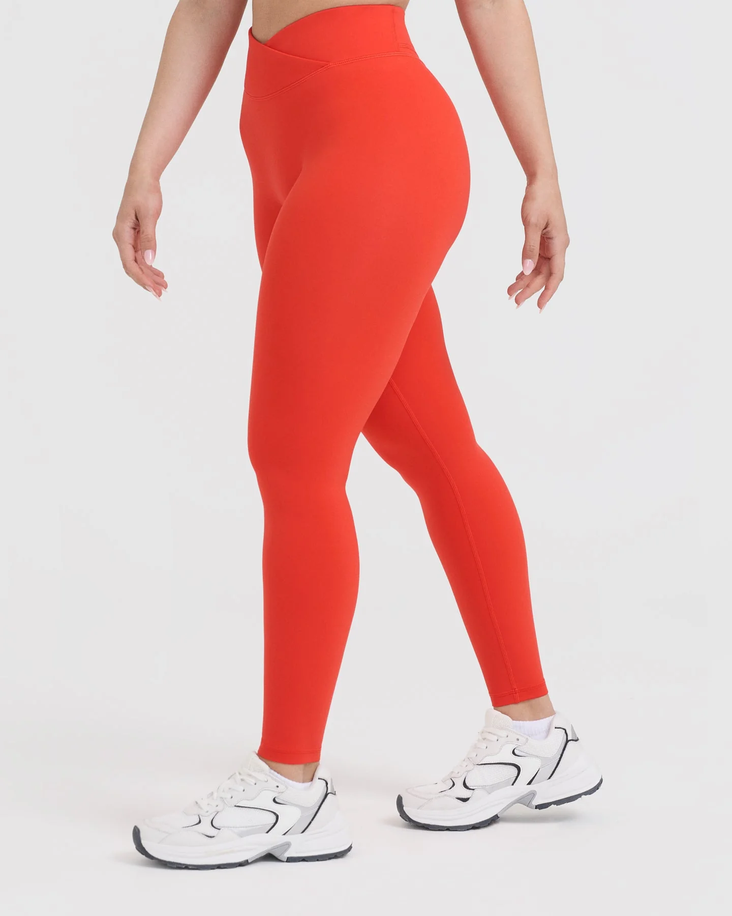UnifiedMove™ Wrap Leggings | Charged Orange - Image 3
