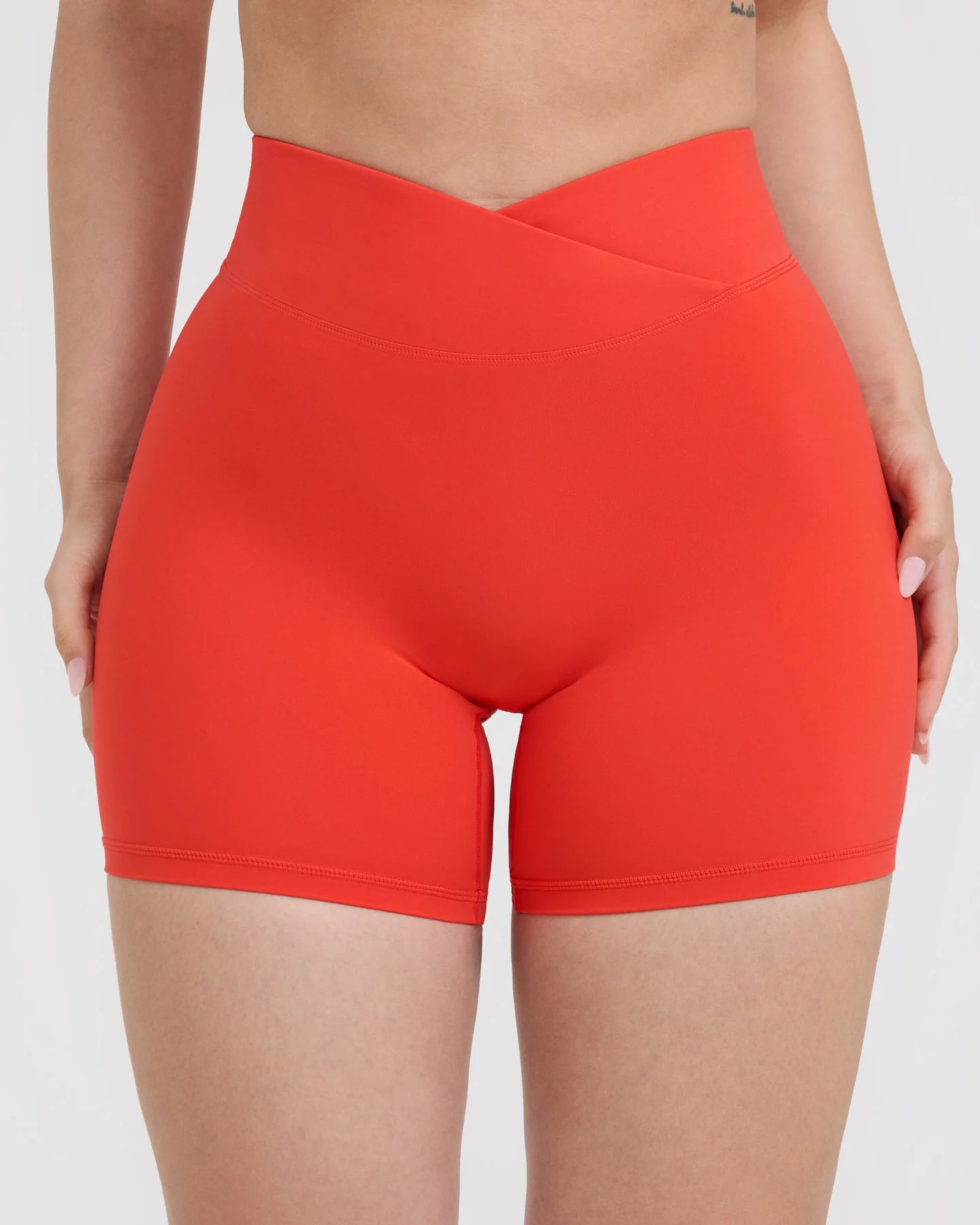 UnifiedMove™ Wrap Shorts 6" | Charged Orange - Image 4