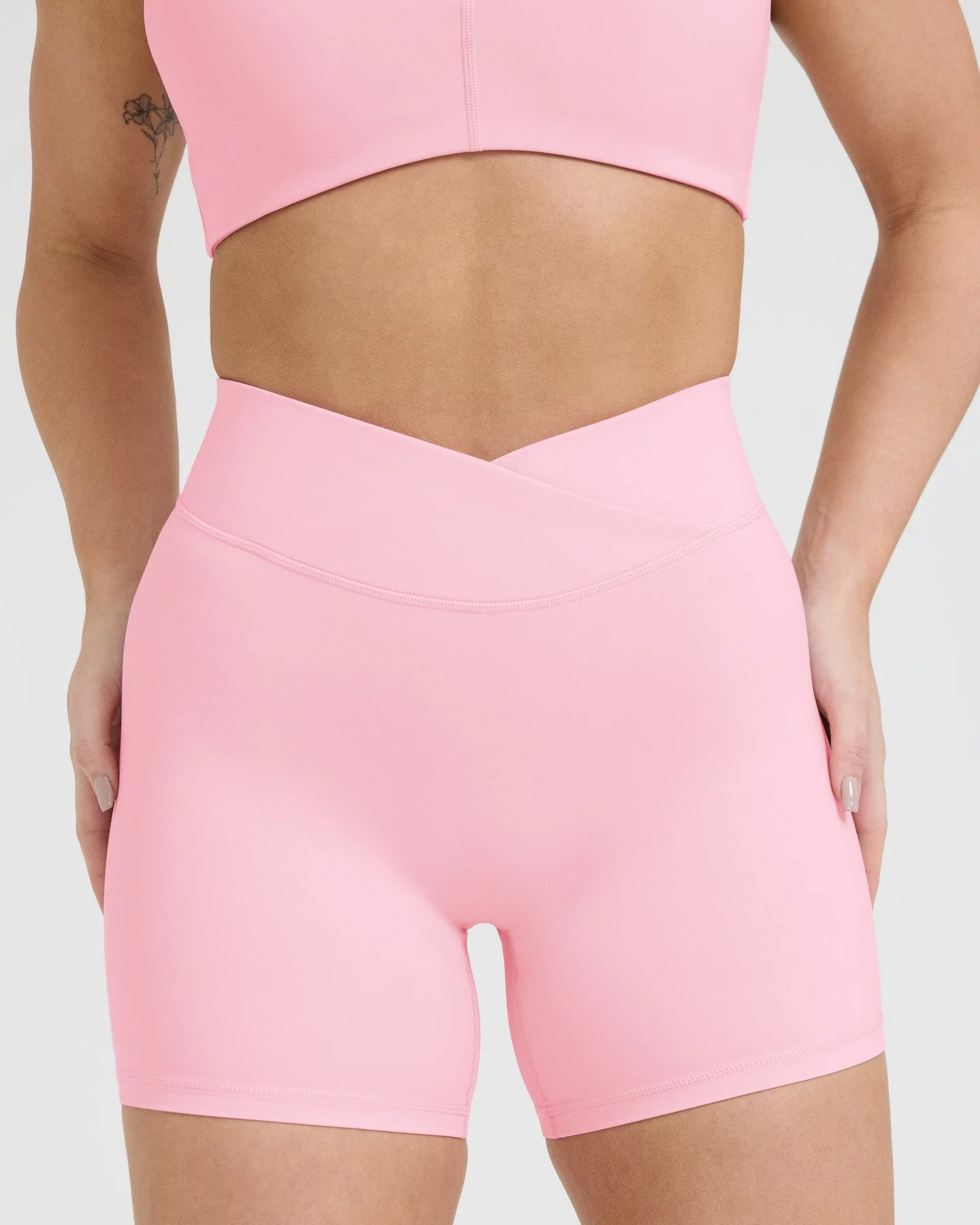 UnifiedMove™ Wrap Shorts 6" | Petal Pink - Image 4