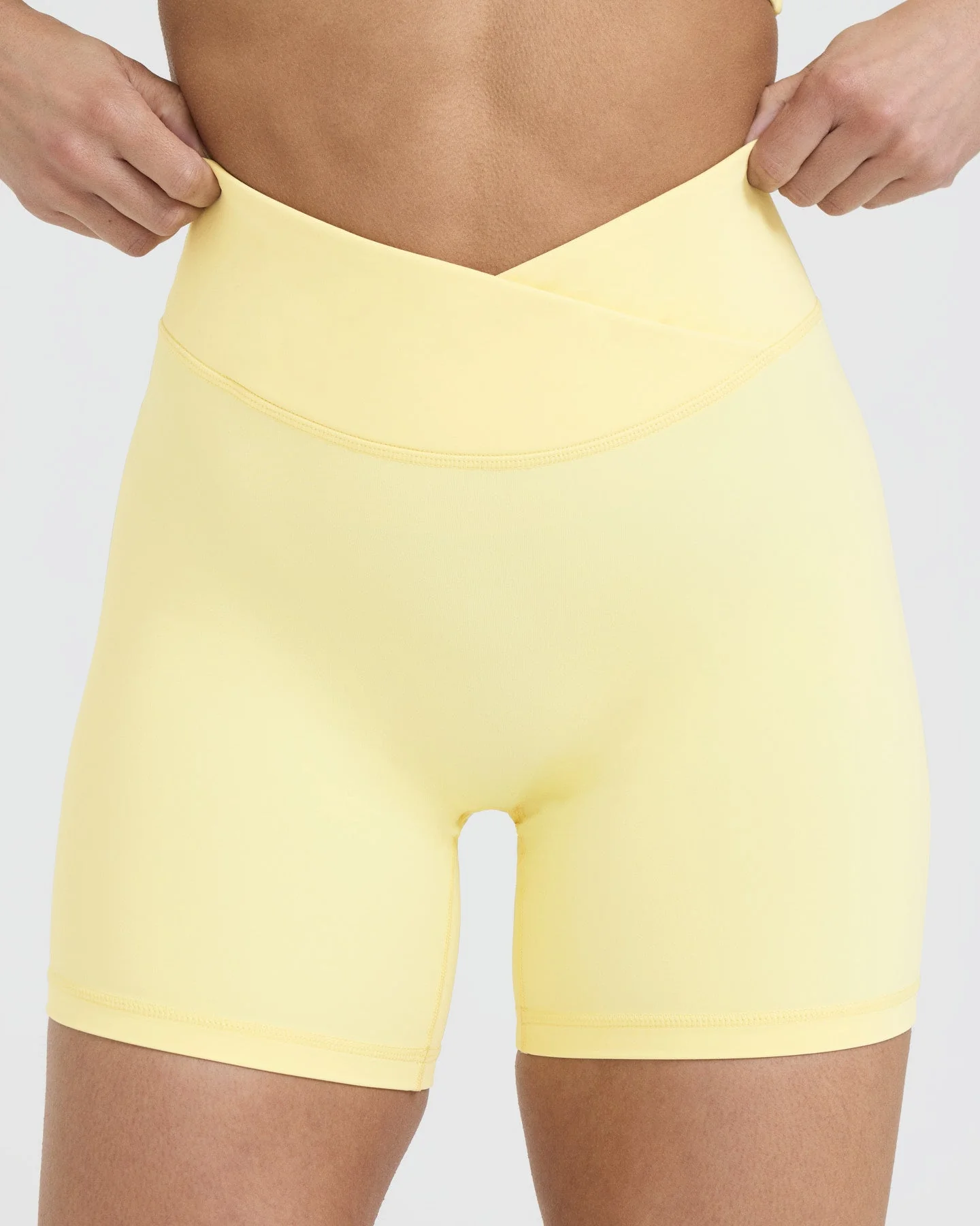 UnifiedMove™ Wrap Shorts 6" | Sherbert Yellow - Image 4