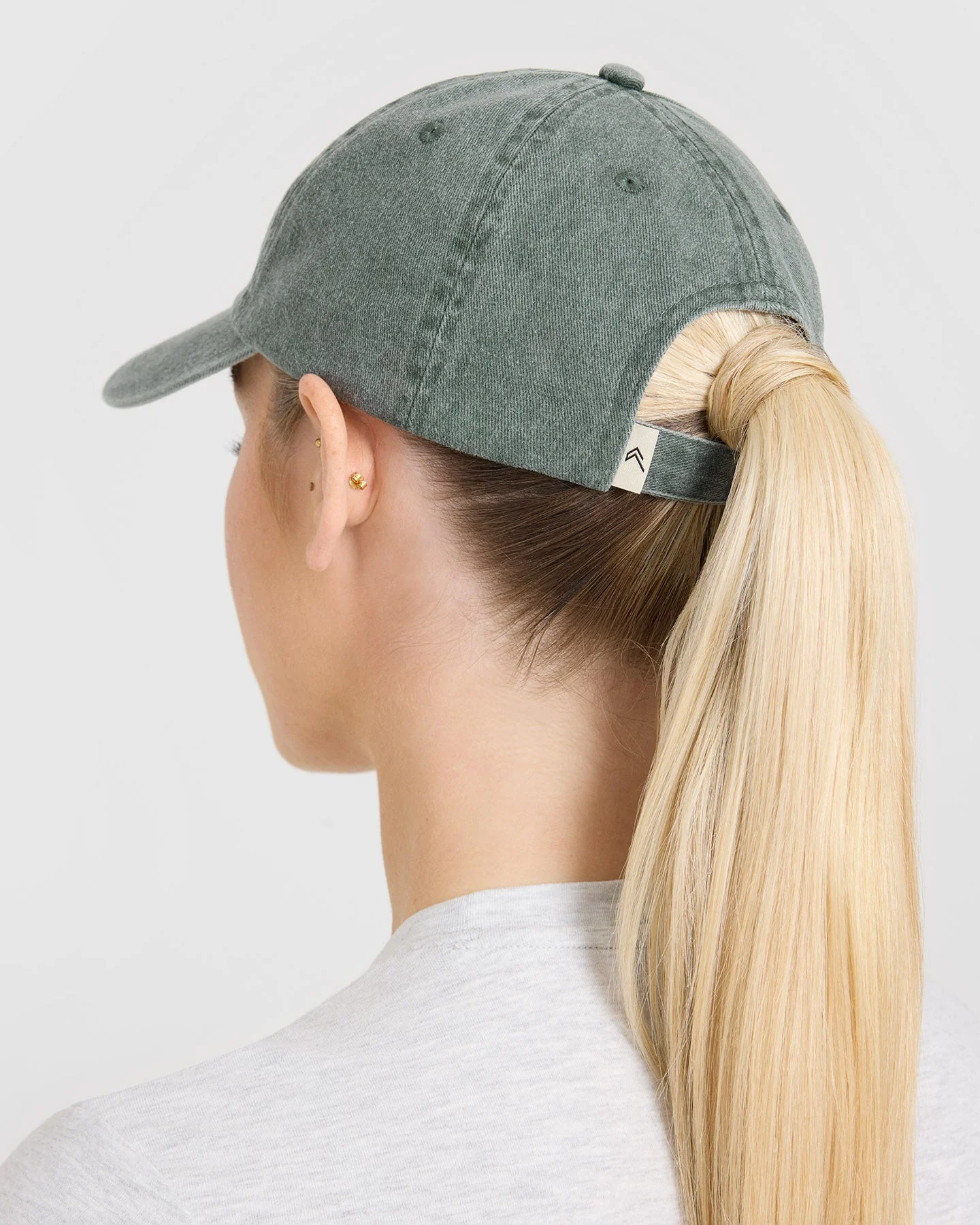 Vintage Wash Baseball Cap | Racing Green - Image 3